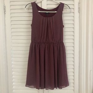 Red Fully Lined Dress